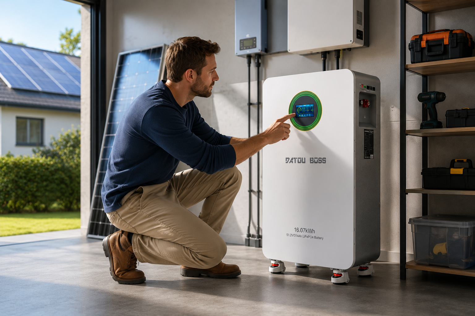 Why Are More Homeowners Choosing LiFePO4 Batteries for Energy Storage? Discover the DATOUBOSS 48V 314Ah Battery