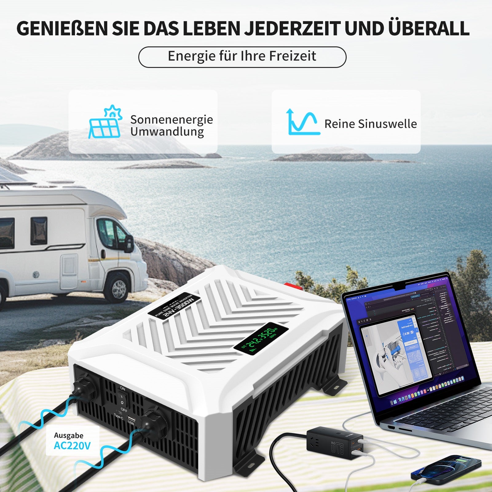 3500W Pure Sine Wave Inverter